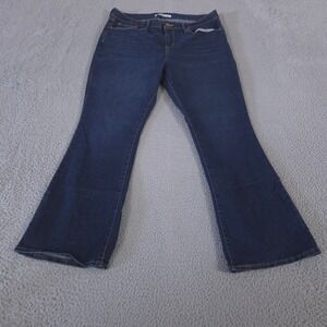 Signature by Levi Strauss Jeans Womens 16 Short Mid-Rise Bootcut Stretch Denim